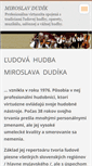 Mobile Screenshot of dudikmiroslav.com